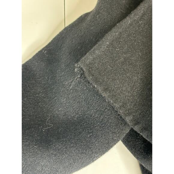 Joseph Lisa Long Wool Cashmere Coat Collared Long Long Sleeve Winter 38 US 6 - Picture 13 of 13